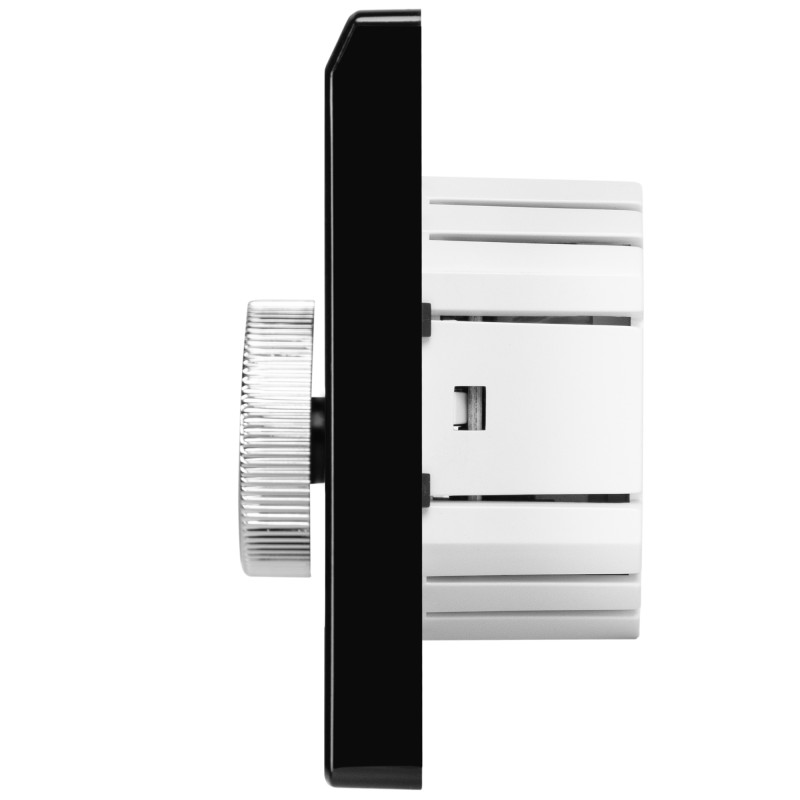 Терморегулятор для теплого пола Royal Thermo Onix RTO-16 белый/черный сбоку (1)