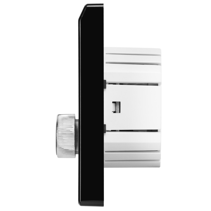 Терморегулятор для теплого пола Royal Thermo Intellon RTI-16 белый/черный сбоку (1)