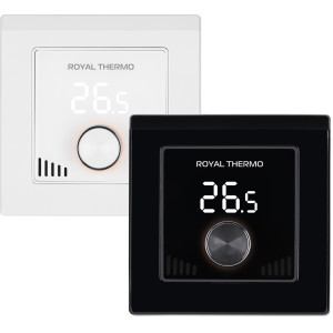 Терморегулятор для теплого пола Royal Thermo Intellon RTI-16 белый/черный