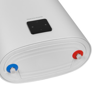 Накопительный водонагреватель Royal Thermo RWH 30 Aqua Inox Inverter снизу под углом