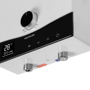 Проточный водонагреватель Royal Thermo NPX 8 Multiflow снизу под углом