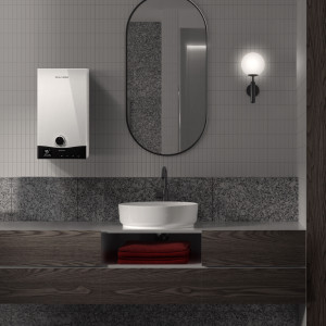 Проточный водонагреватель Royal Thermo NPX 8 Multiflow в интерьере