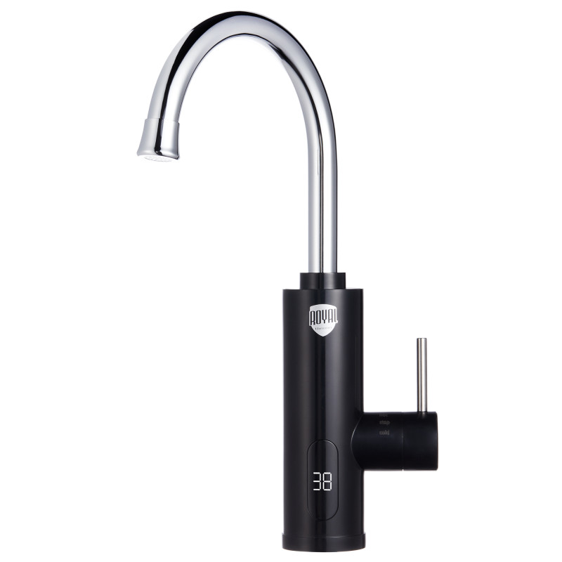 Проточный водонагреватель Royal Thermo QuickTap (Black) спереди