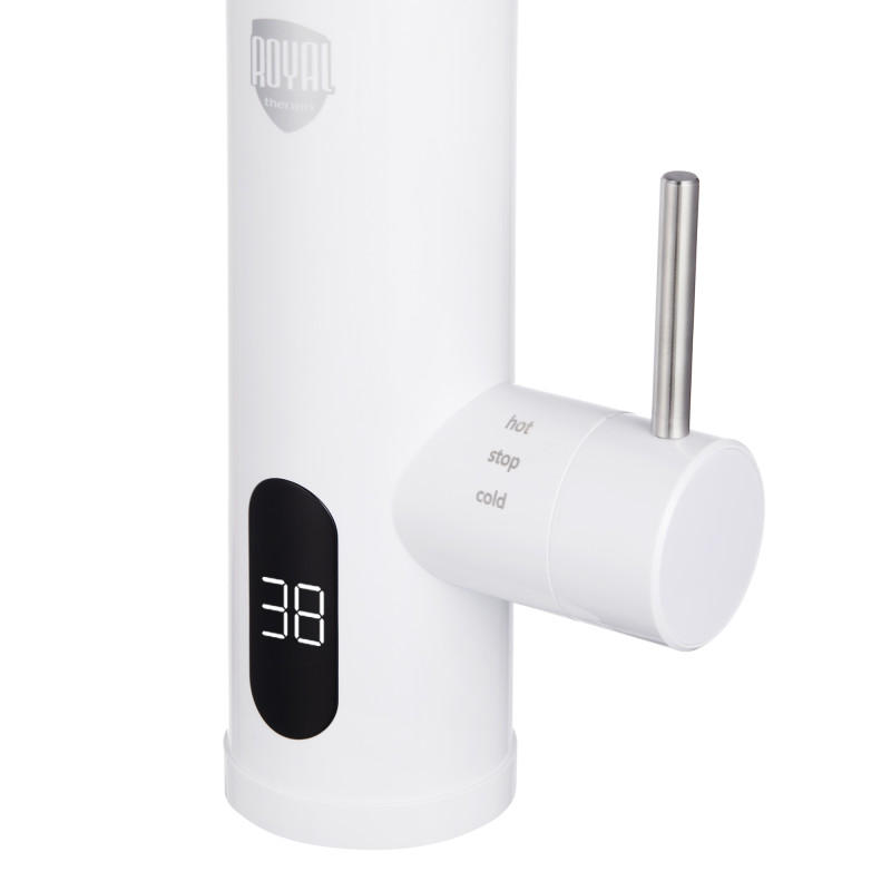 Проточный водонагреватель Royal Thermo QuickTap (White) вблизи (1)
