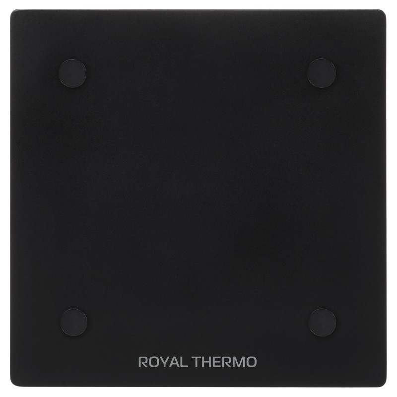 Вытяжной вентилятор Royal Thermo Calipso RAFC 100 Black спереди