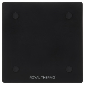 Вытяжной вентилятор Royal Thermo Calipso RAFC 100 Black спереди