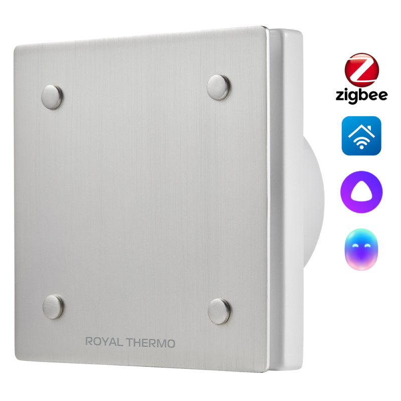 Вытяжной вентилятор Royal Thermo Calipso RAFC 100 Chrome особенности