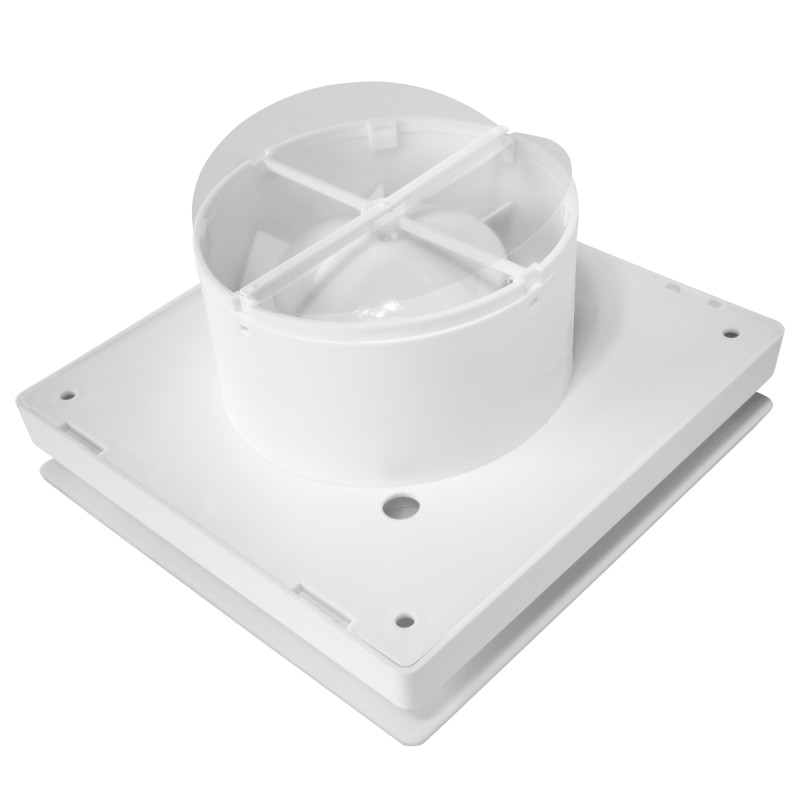 Вытяжной вентилятор Royal Thermo Calipso RAFC 120 White сзади под углом