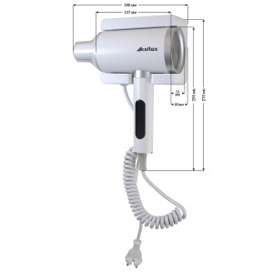 Фен настенный Ksitex F-2000W JET характеристики
