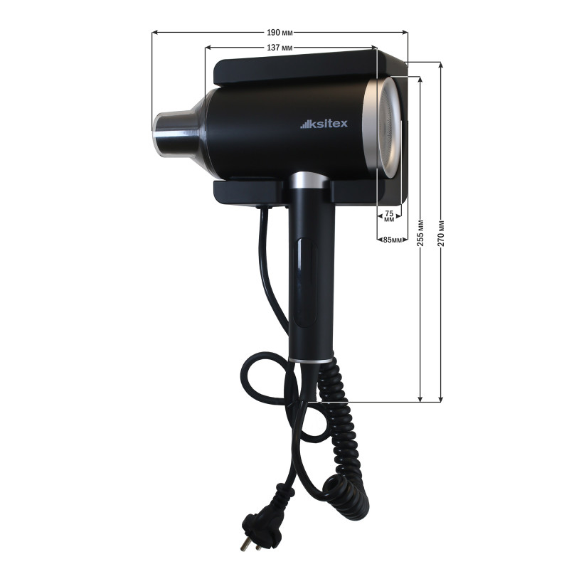 Фен настенный Ksitex F-2000B JET характеристики