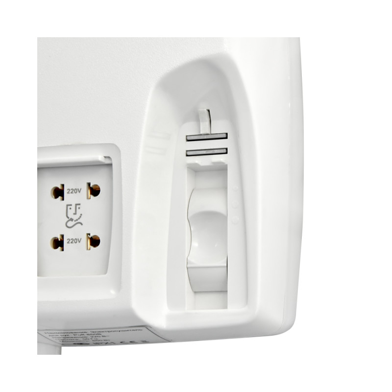 Фен настенный Puff-850B (с розеткой для бритвы) крепление