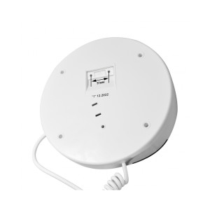 Фен настенный Puff-1202B (с розеткой для бритвы) сзади с креплением