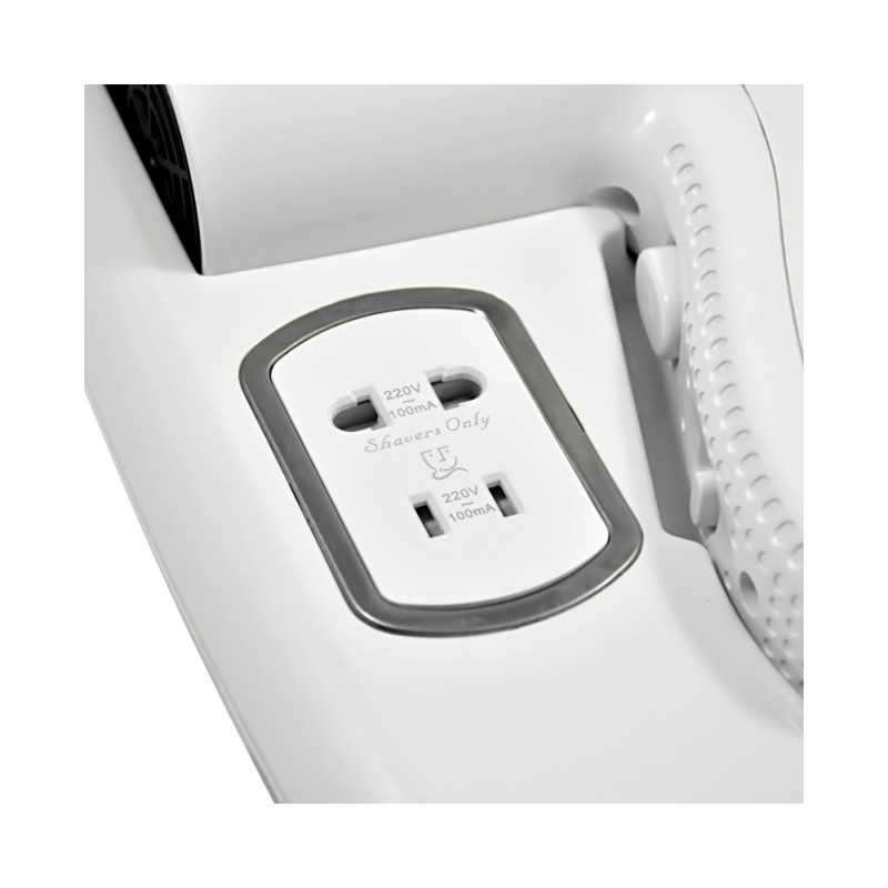 Фен настенный Puff-1203B (с розеткой для бритвы) разъем для бритвы