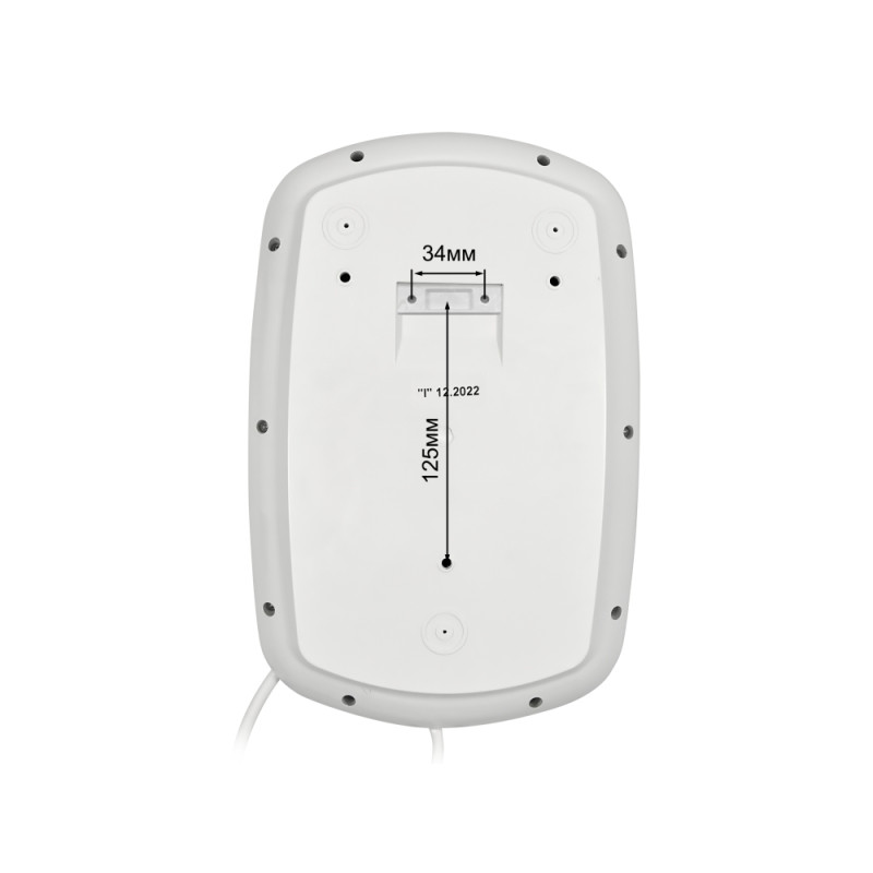 Фен настенный Puff-1203B (с розеткой для бритвы) крепление сзади