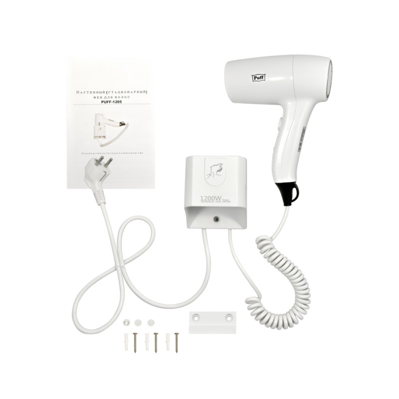 Фен настенный Puff-1205 характеристики