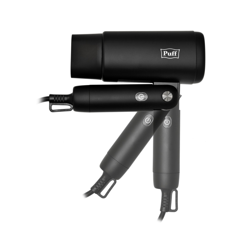 Фен Puff-1875Bl складная ручка