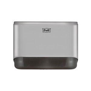 Диспенсер для бумажных полотенец Puff-5140S хром спереди