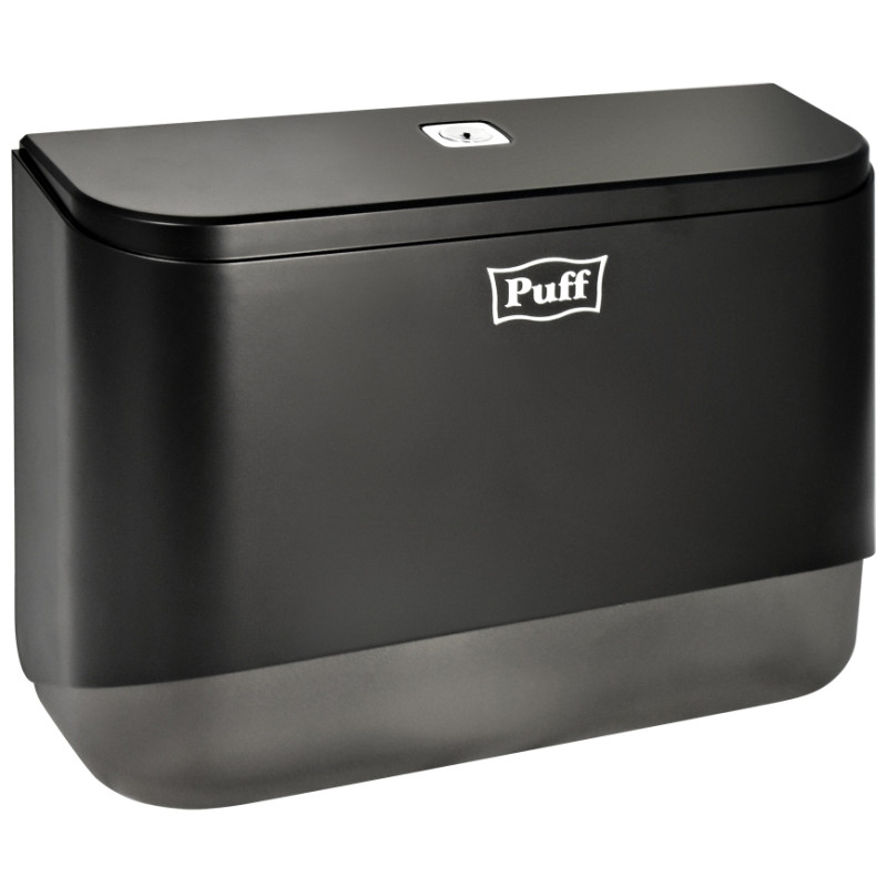 Диспенсер для бумажных полотенец Puff-5140Bl черный