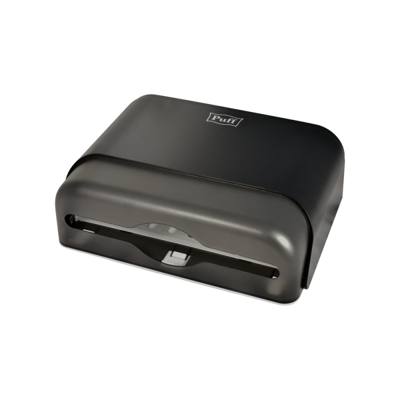 Диспенсер для бумажных полотенец Puff-5140Bl черный снизу