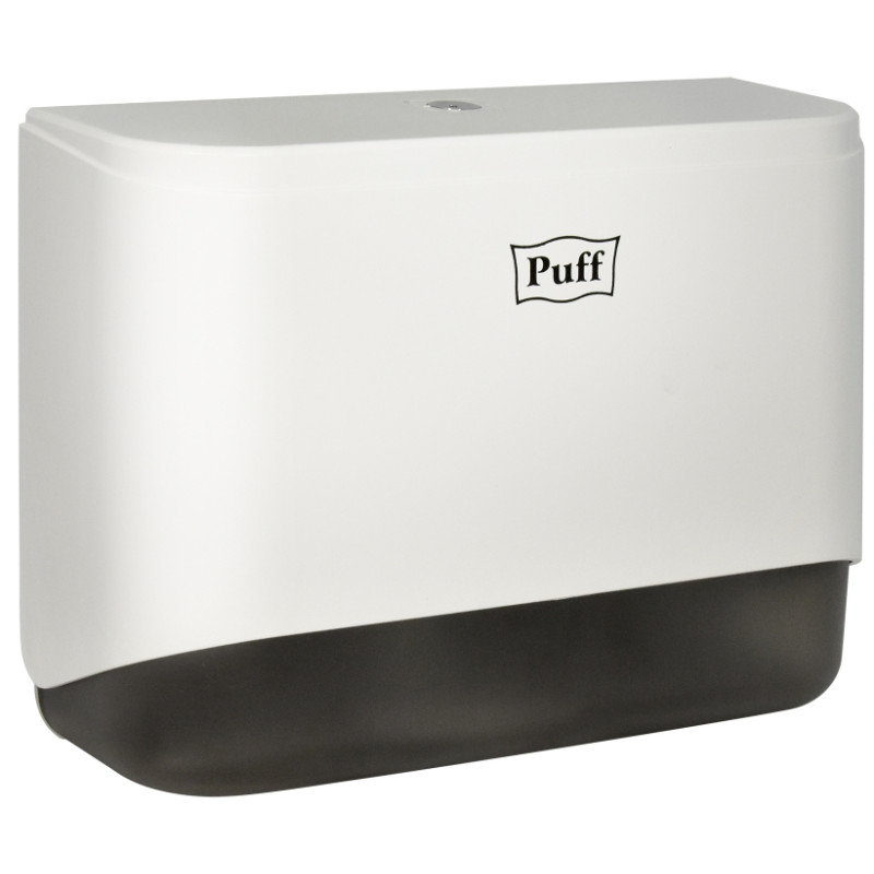 Диспенсер для бумажных полотенец Puff-5140 белый
