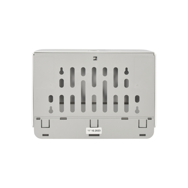 Диспенсер для бумажных полотенец Puff-5140 белый сзади