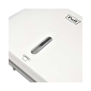 Диспенсер для бумажных полотенец  Puff-5145 белый смотровое окошко