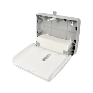 Диспенсер для бумажных полотенец  Puff-5145 белый полотенца