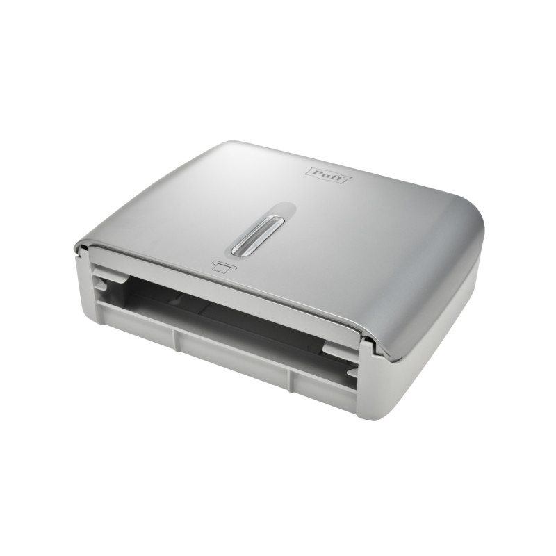 Диспенсер для бумажных полотенец  Puff-5145S хром снизу