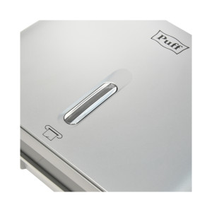 Диспенсер для бумажных полотенец  Puff-5145S хром смотровое окошко