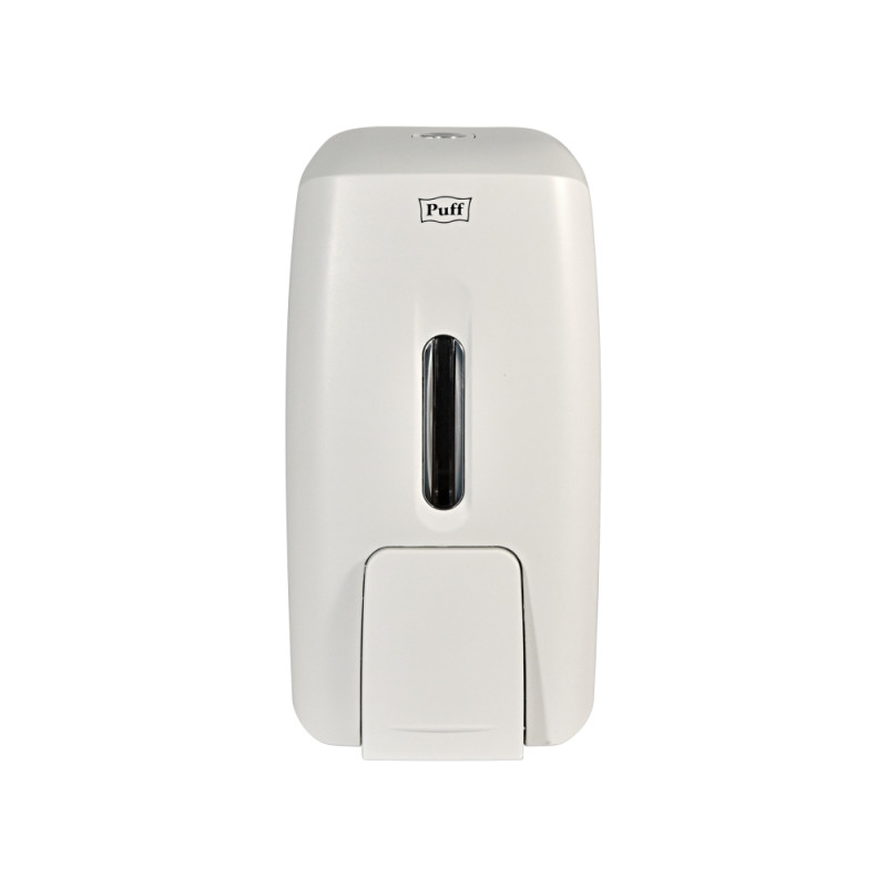 Дозатор жидкого мыла Puff-8120 белый спереди