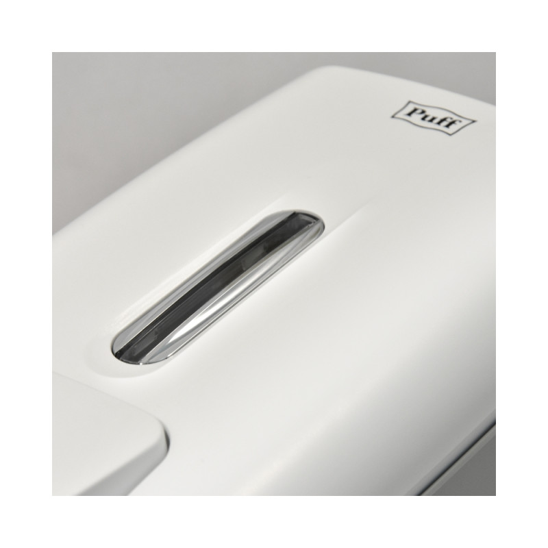 Дозатор жидкого мыла Puff-8120 белый вблизи