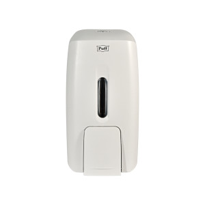 Дозатор жидкого мыла Puff-8120 белый спереди