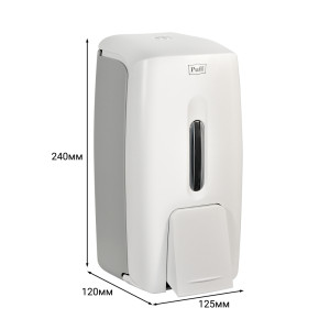 Дозатор жидкого мыла Puff-8120 белый характеристики