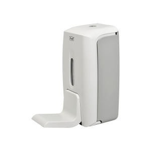 Дозатор универсальный Puff-8189 белый сбоку