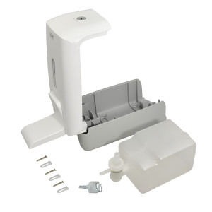 Дозатор универсальный Puff-8189 белый комплектация