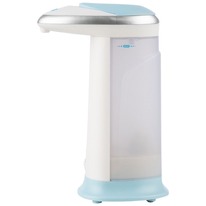 Дозатор жидкого мыла HomeStar HS-0111 белый сбоку