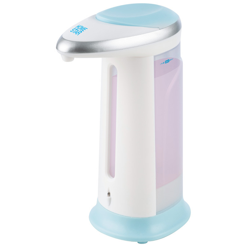Дозатор жидкого мыла HomeStar HS-0111 белый под углом