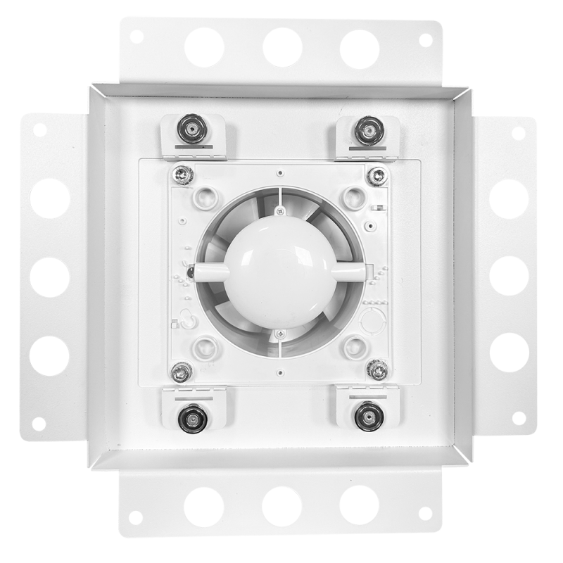 Вентиляционная решетка с вентилятором HOMY AIR PRO APT100WTZ 20x20 без маяка без крышки