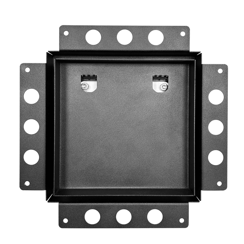 Вентиляционная решетка с вентилятором HOMY AIR PRO APS125BH 25x25 без маяка с крышкой