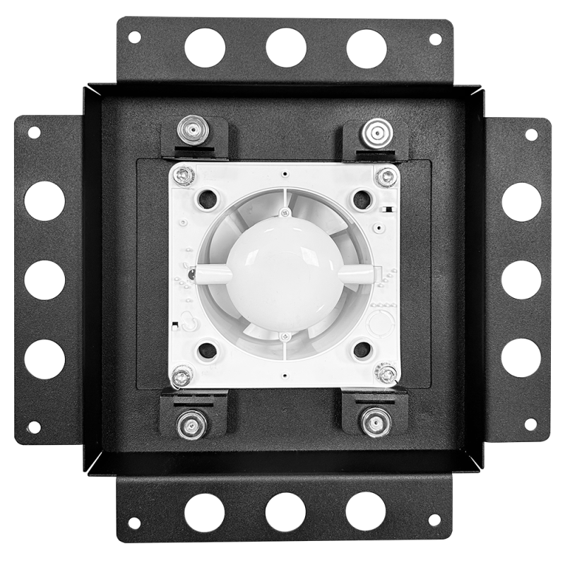 Вентиляционная решетка с вентилятором HOMY AIR PRO APT125BH 25x25 без маяка без крышки