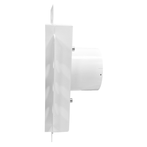 Вентиляционная решетка с вентилятором HOMY AIR PRO APS100WMT 20x20 с маяком сбоку