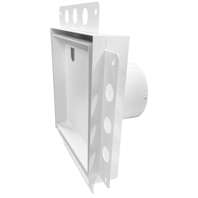 Вентиляционная решетка с вентилятором HOMY AIR PRO APT100WMHZ 20x20 с маяком