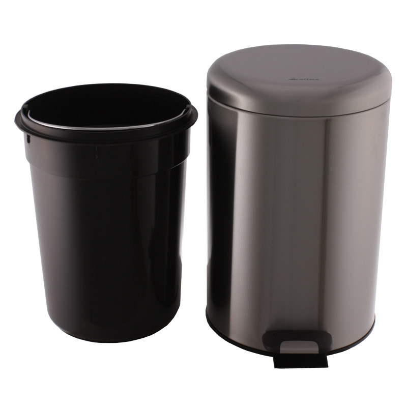 Мусорное ведро Ksitex BGR-12M 12 л матовый с внутренним ведром