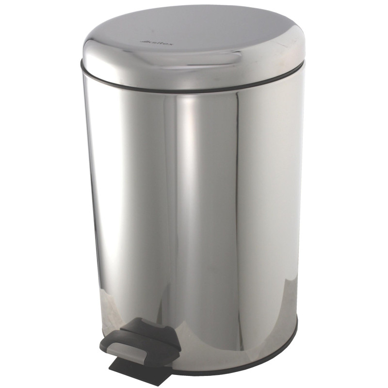 Мусорное ведро Ksitex BGR-12S 12 л хром
