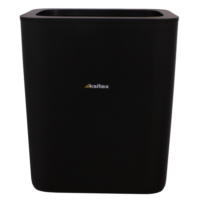Мусорное ведро Ksitex GBW-26B 26 л черный спереди