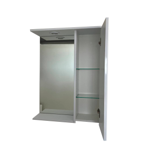 Шкаф с зеркалом Garda Marko-3 550R Шн_з_1дв_550R_Marko с открытой дверцой