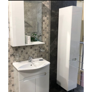 Шкаф с зеркалом Garda Marko-3 650L Шн_з_1дв_650L_Marko в интерьере (1)