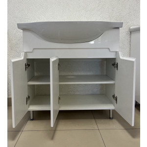 Тумба под умывальник Garda Marko-18 850 Т_ум_3дв_850_Marko открытые дверцы