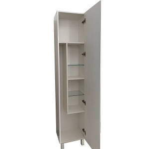 Шкаф-пенал Garda Grado22_400 26.22.400 с раскрытой дверцей