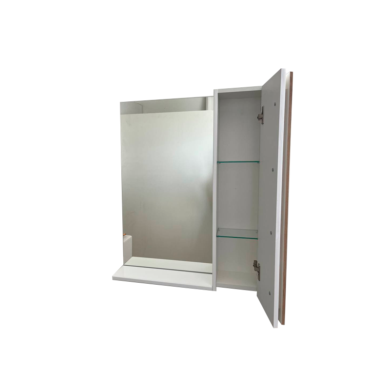 Шкаф с зеркалом Garda Sorento  3-700L 14.3.700L с открытой дверцей